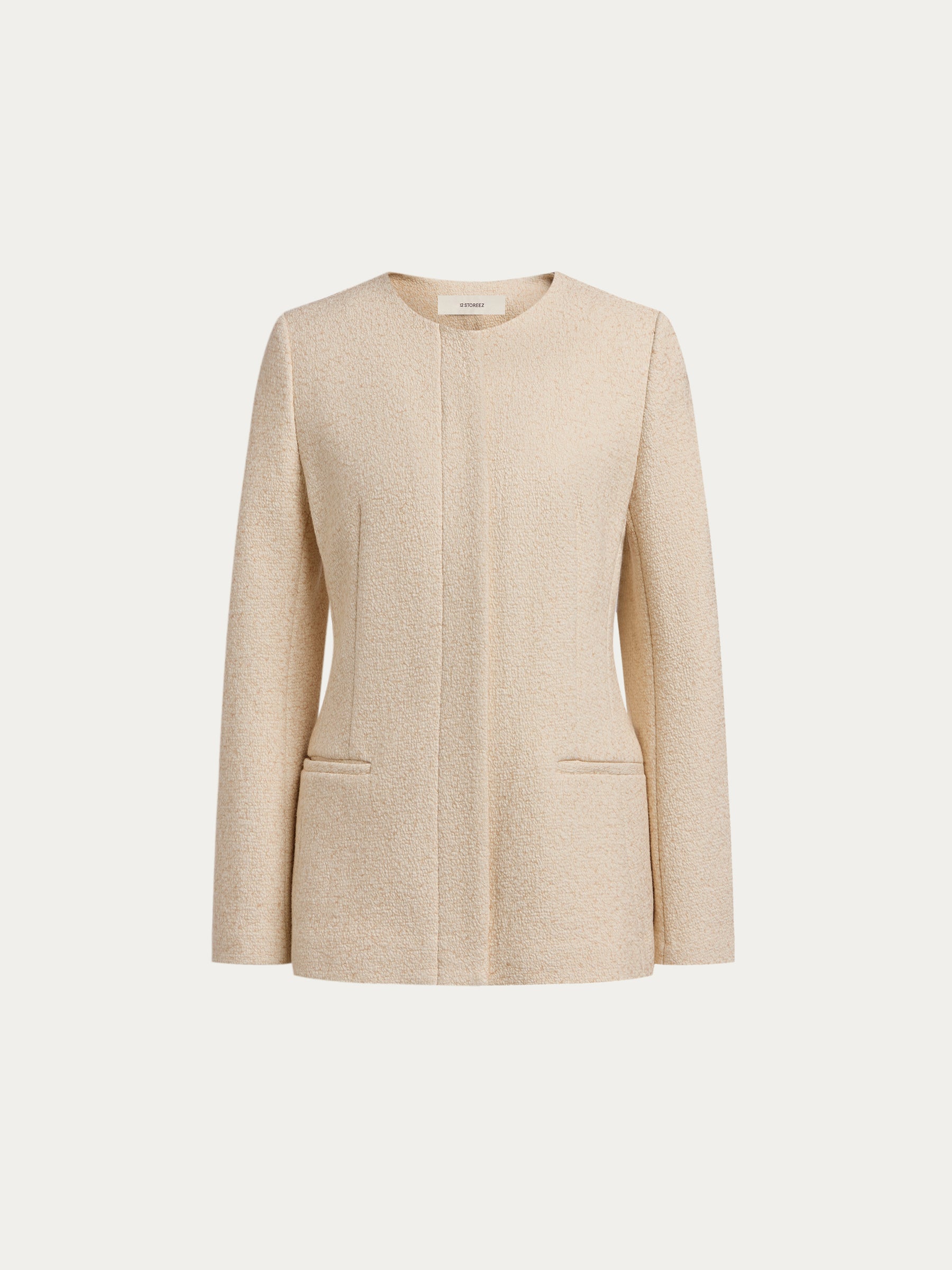 Wool-cotton jacket