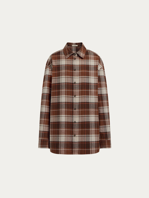 Cotton flannel shirt