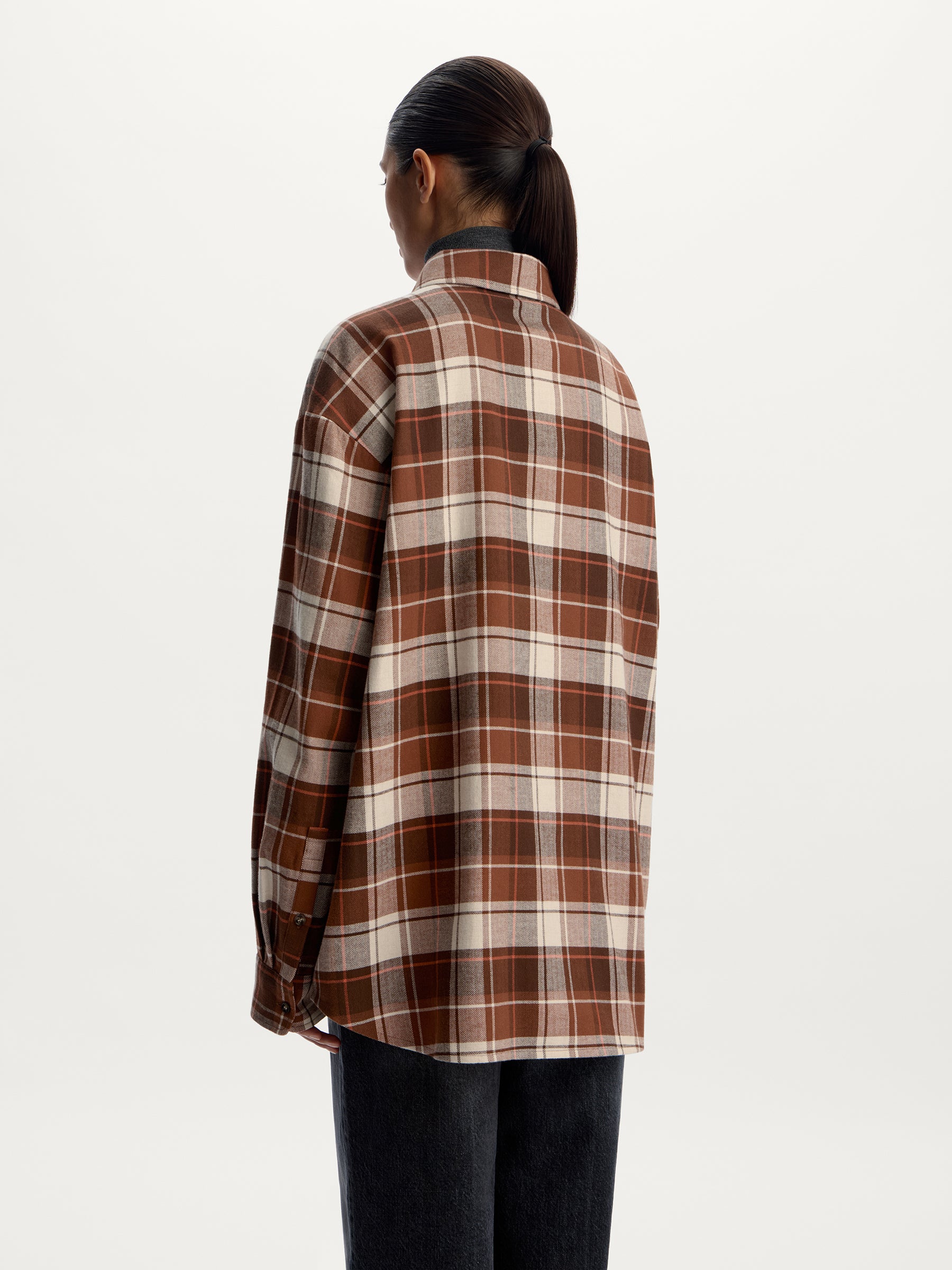 Cotton flannel shirt