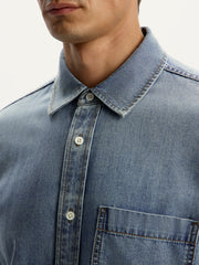 Lightweight denim shirt