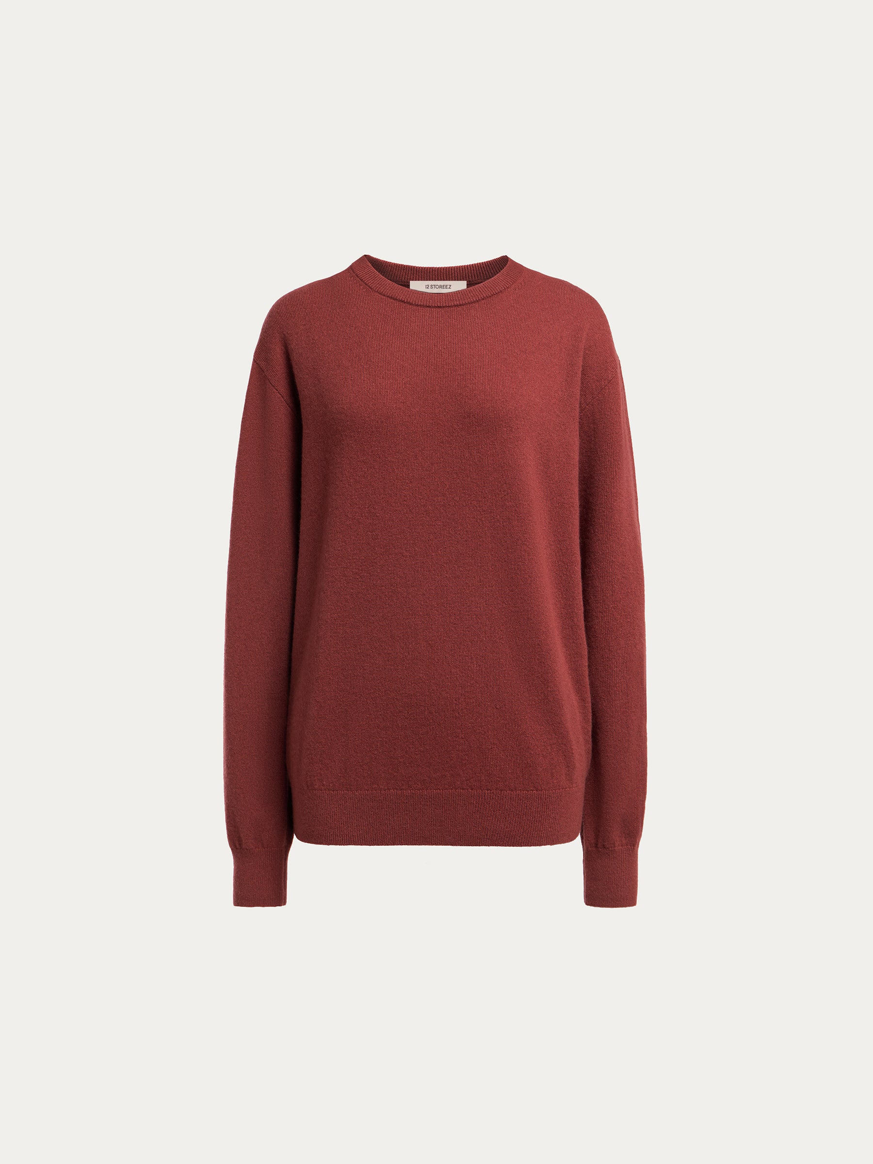 Cashmere crew neck jumper