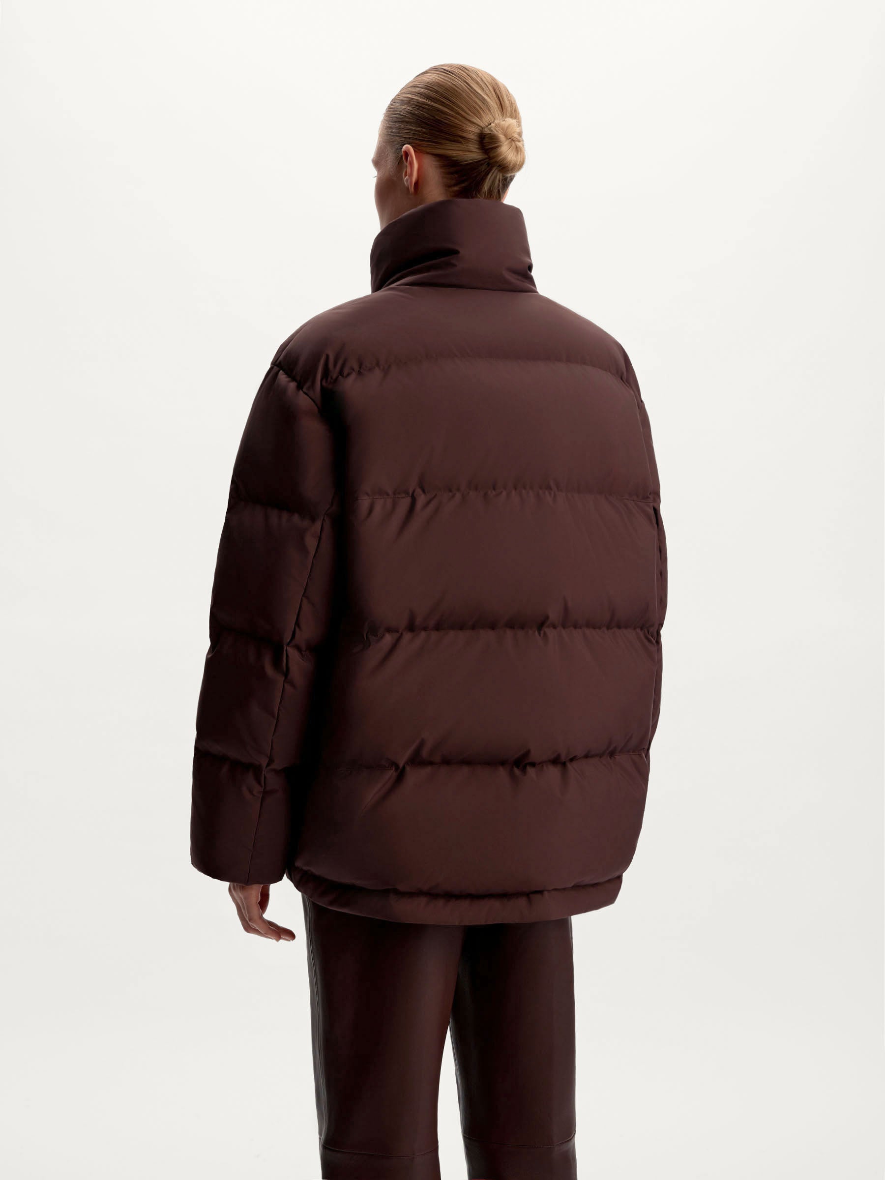 Oversized down jacket