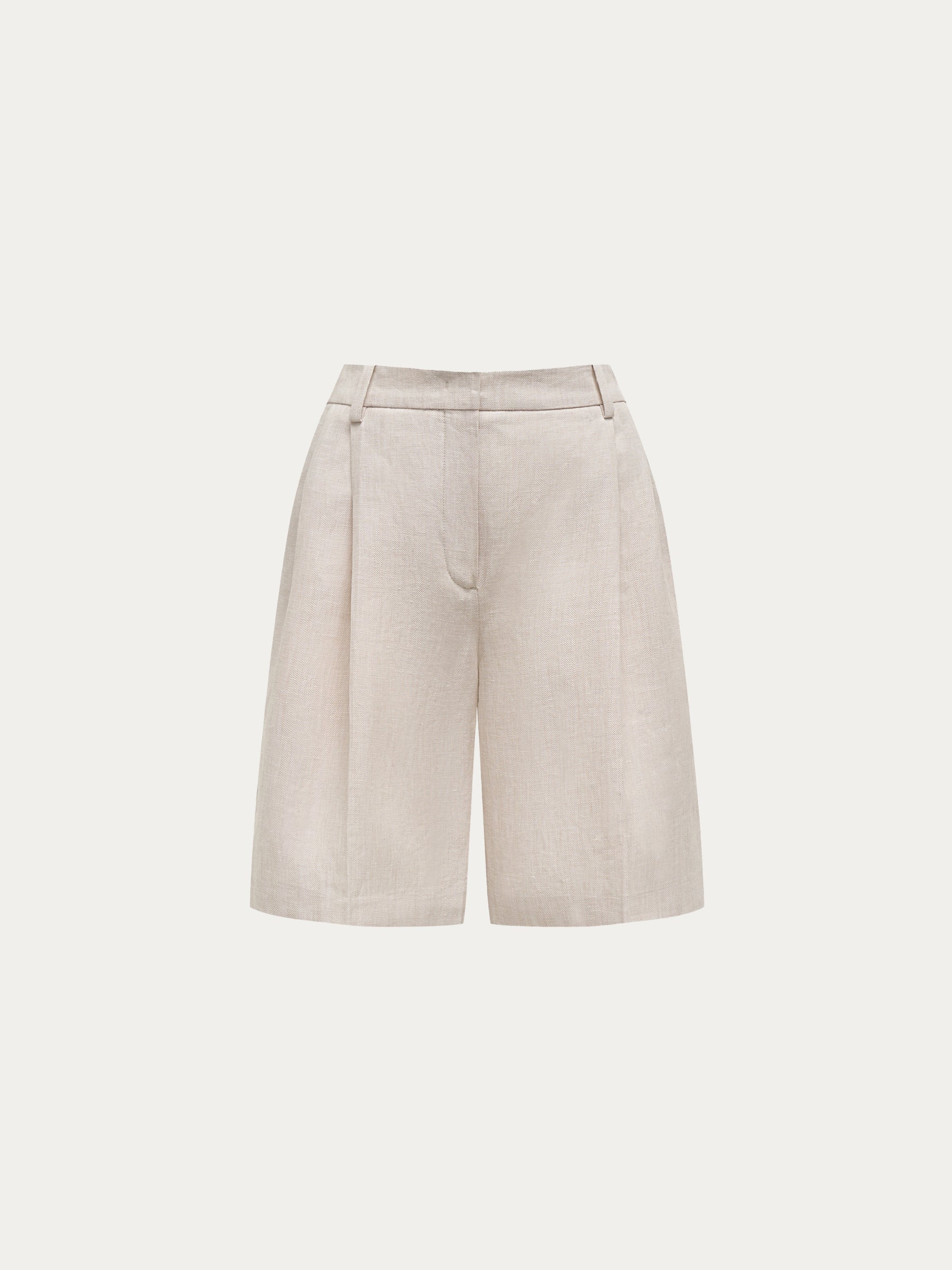 Linen shorts