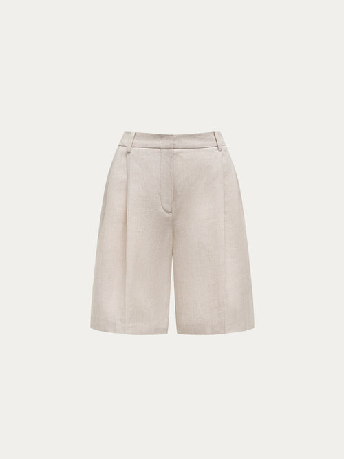 Linen shorts