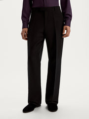 Merino-silk trousers