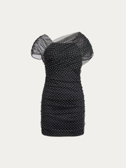 Mesh mini dress