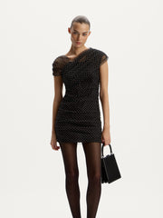 Mesh mini dress
