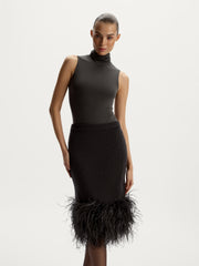 Turtleneck bodysuit