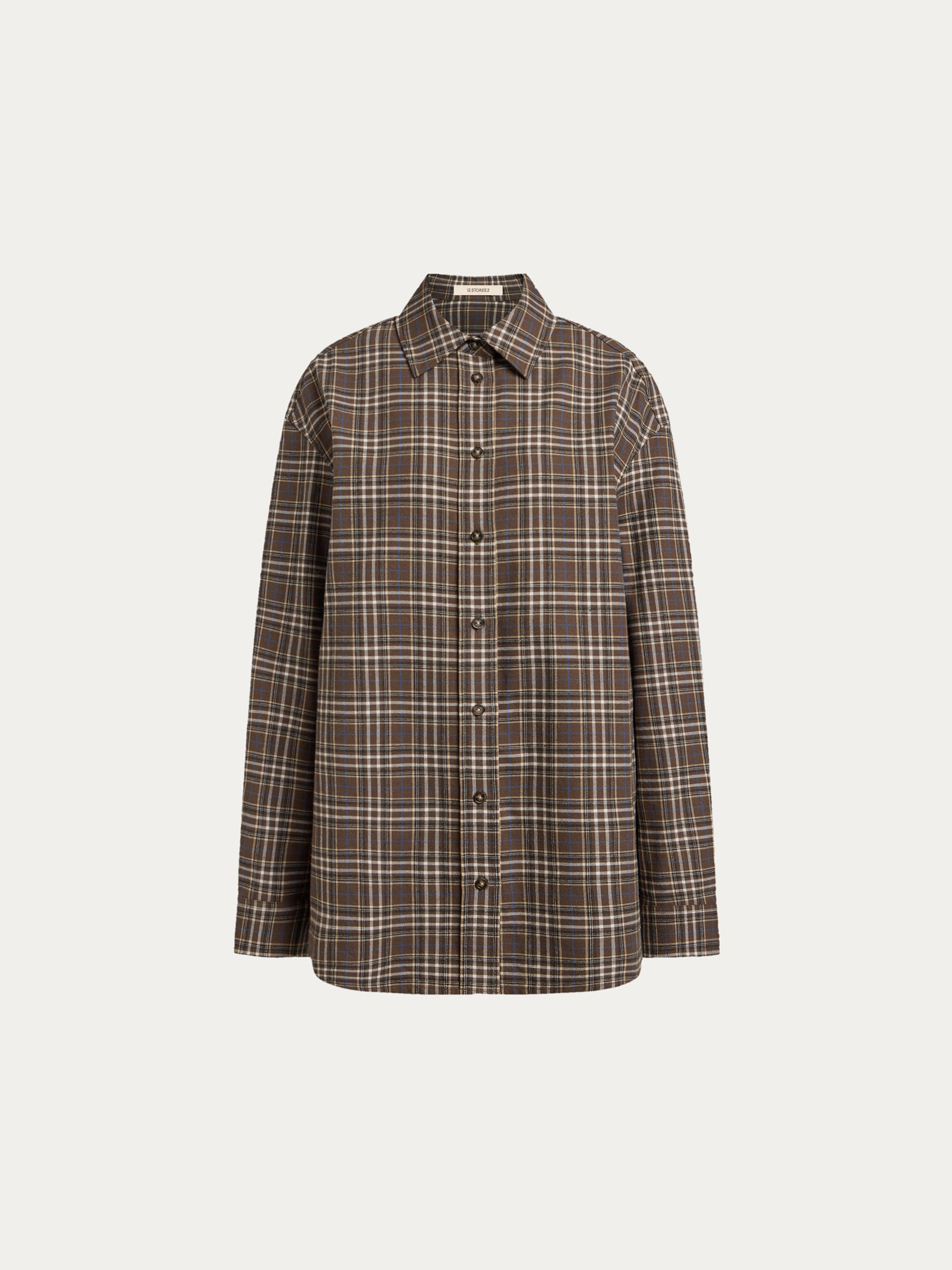 Cotton flannel shirt