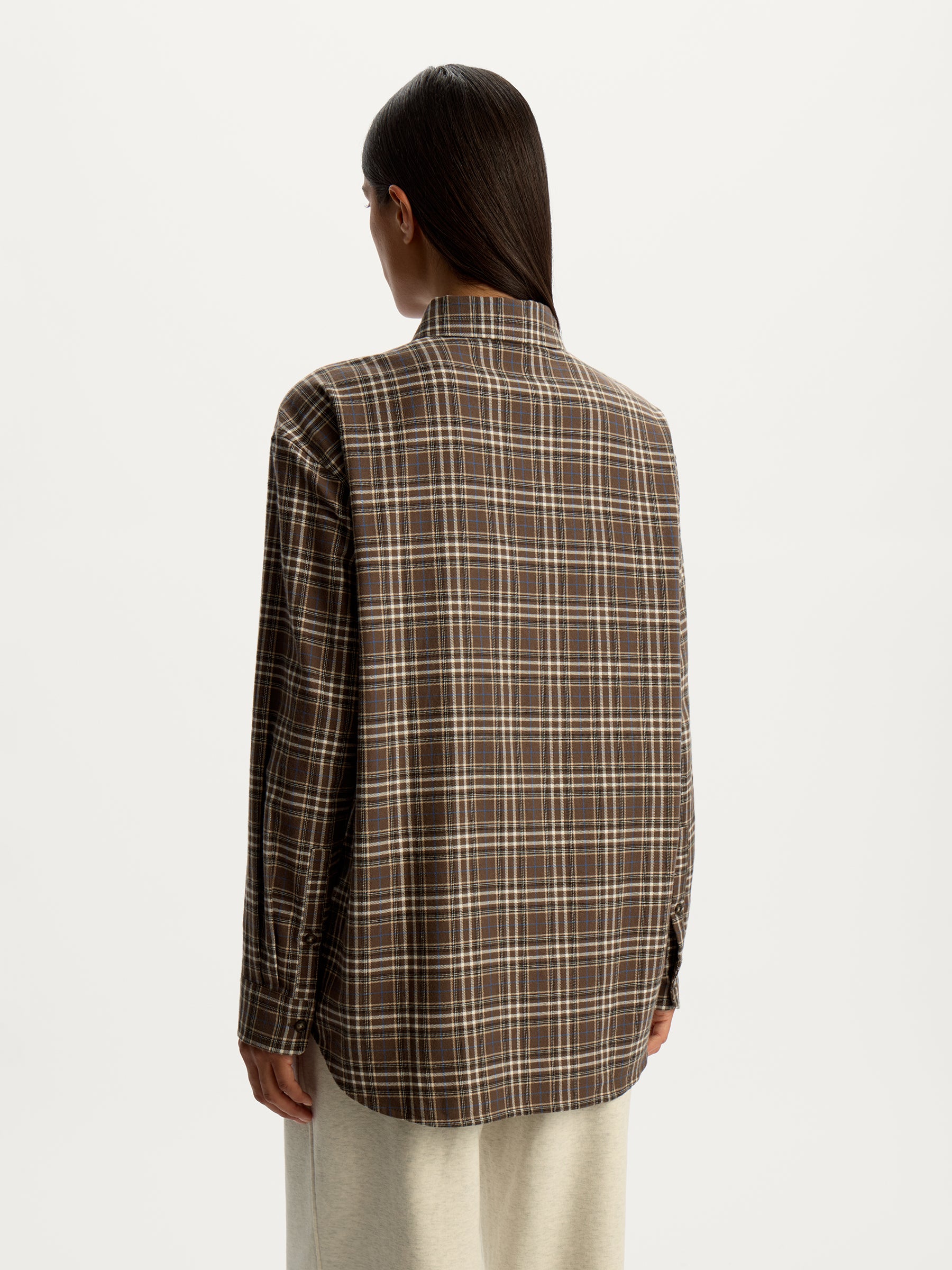 Cotton flannel shirt