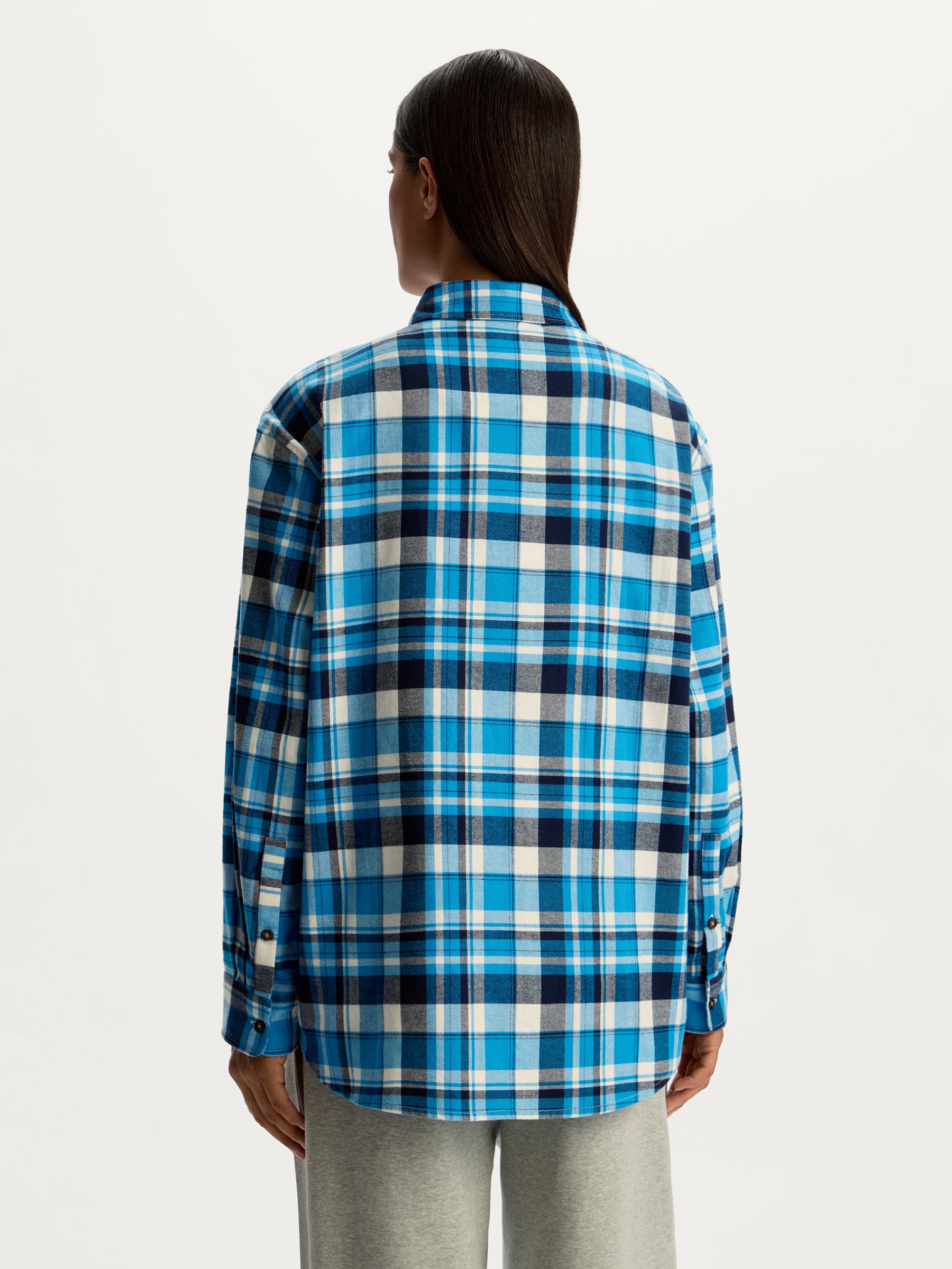 Cotton flannel shirt