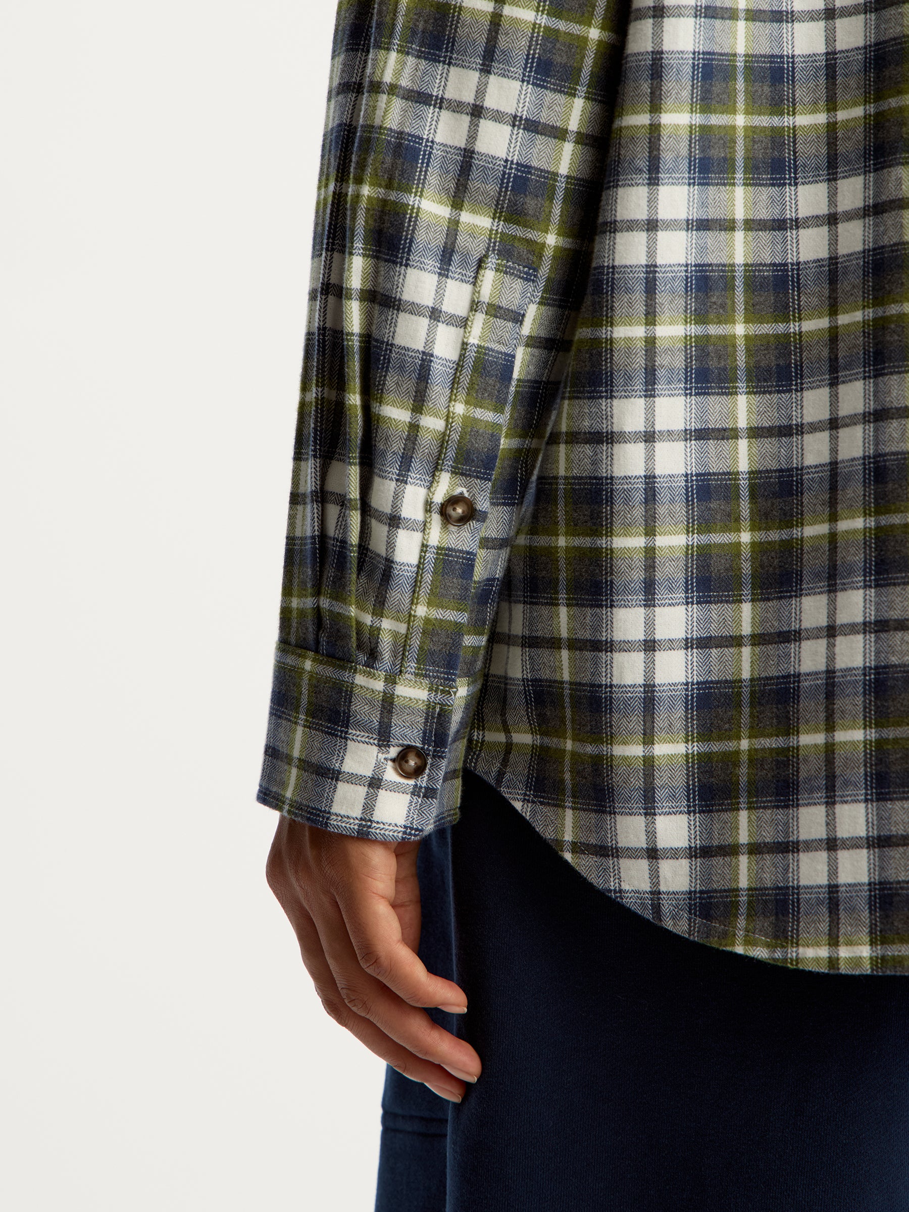 Cotton flannel shirt