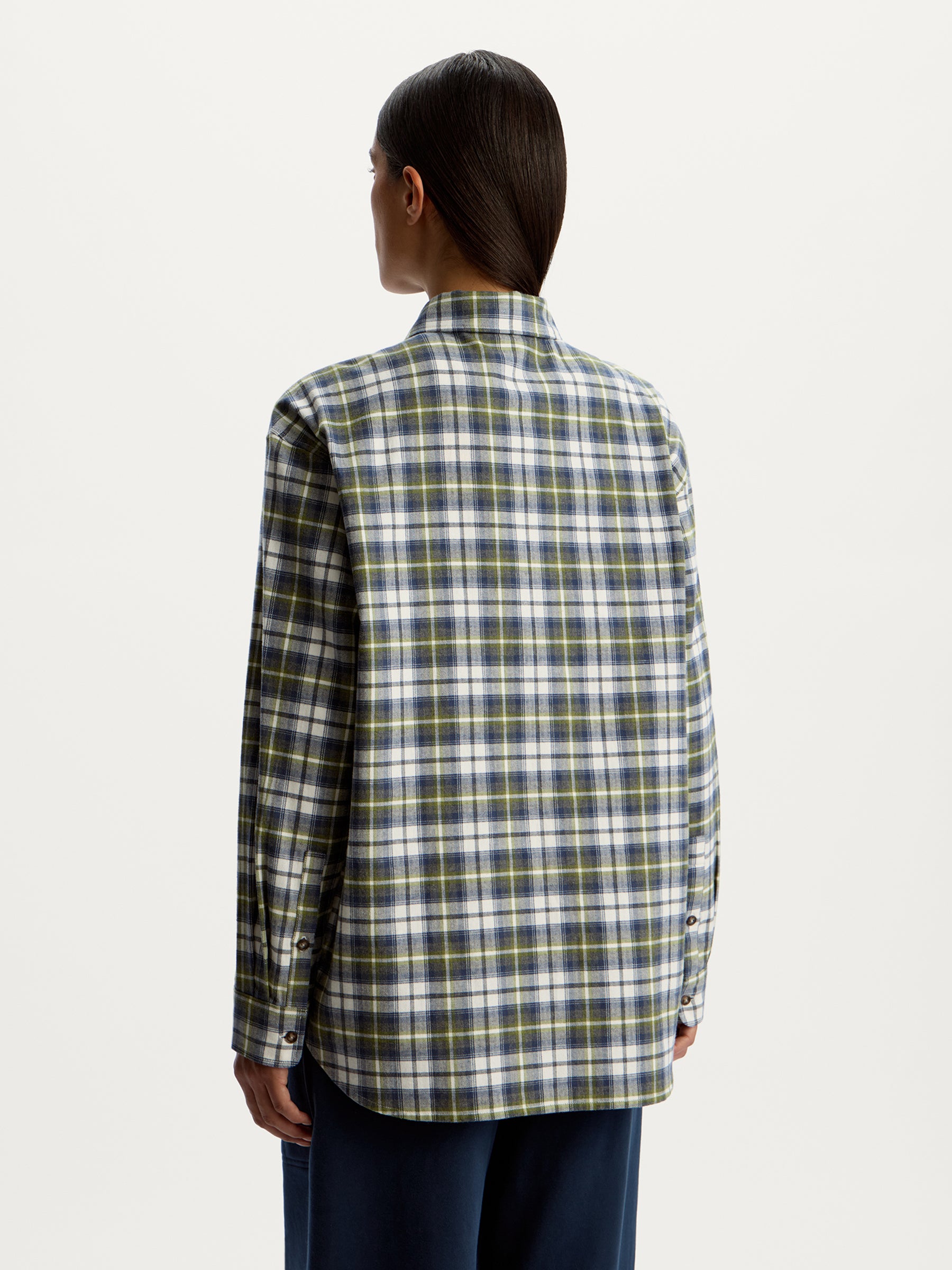 Cotton flannel shirt