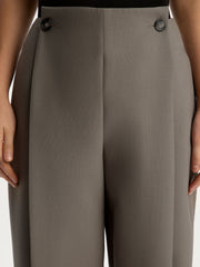 Button-waist trousers