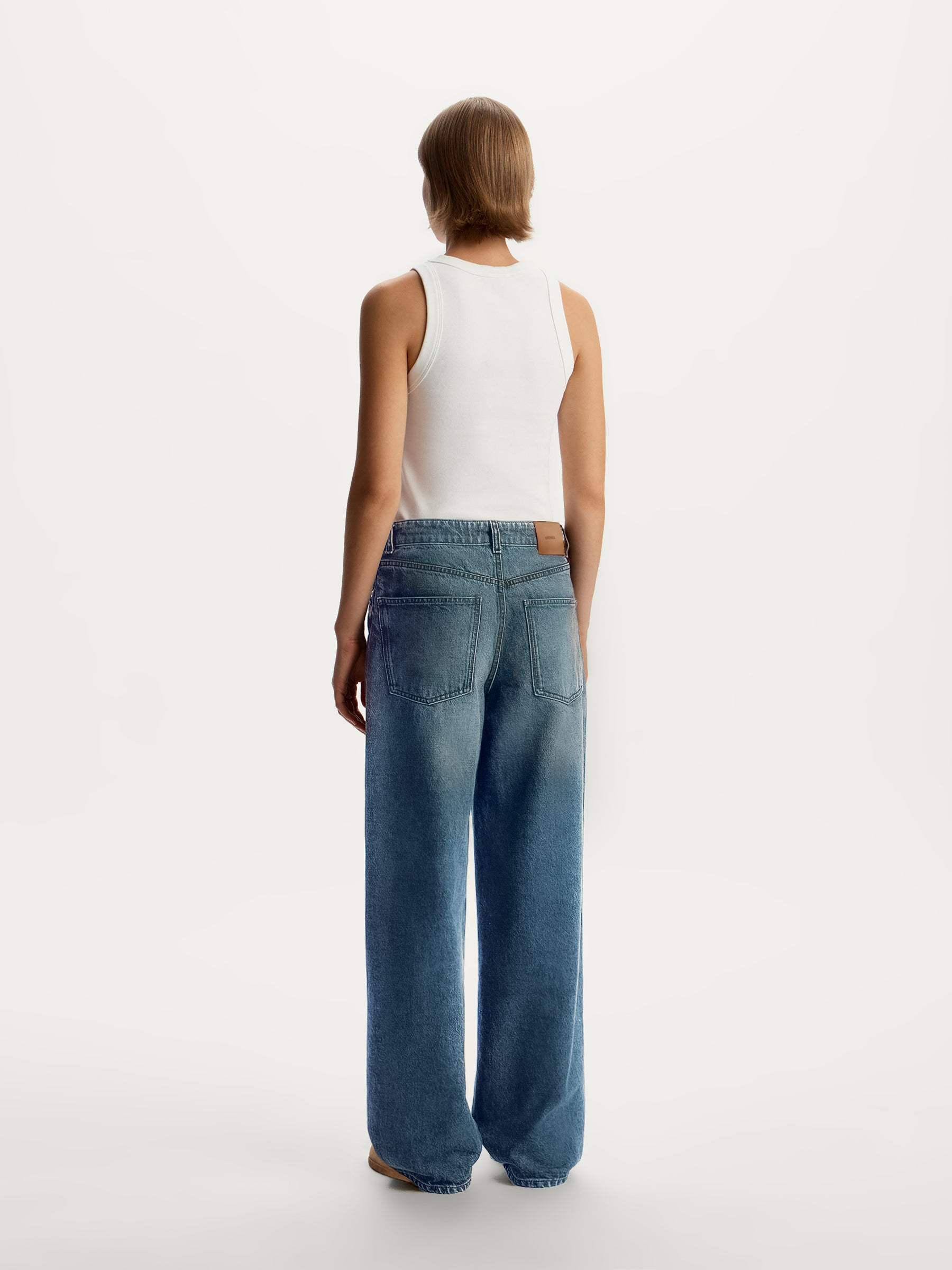 Wide leg jeans 415