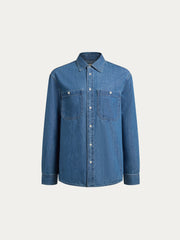 Lightweight denim shirt
