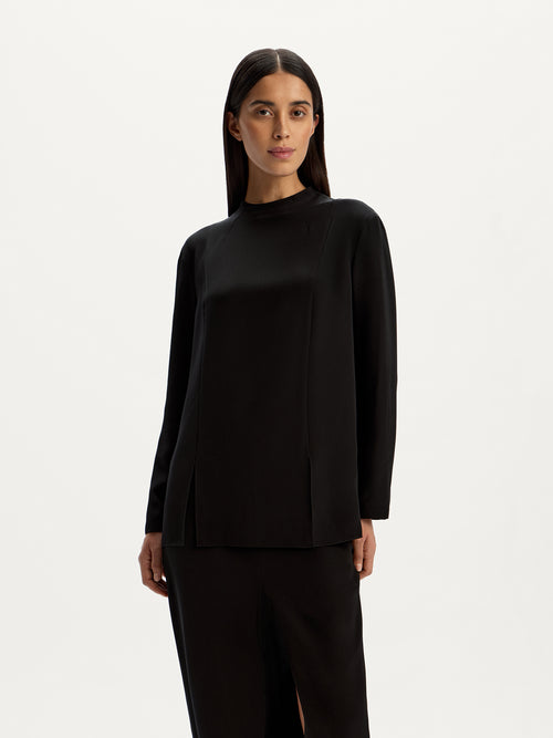 Mulberry silk blouse