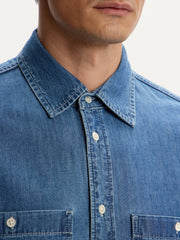 Lightweight denim shirt