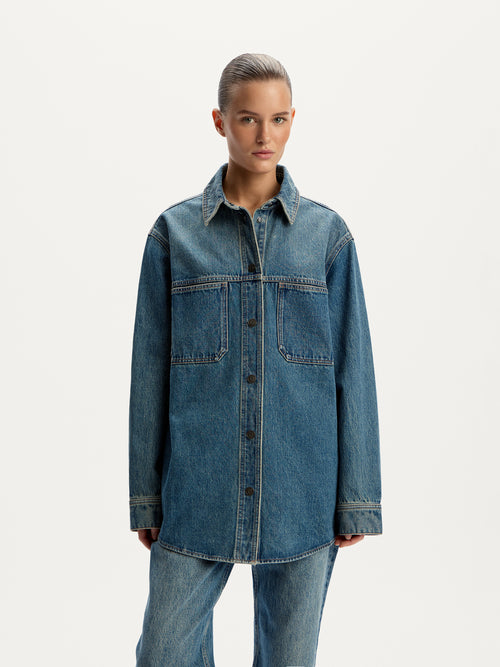 Denim shirt