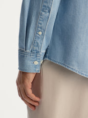 Lightweight denim shirt
