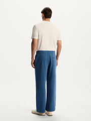Garment-dyed trousers