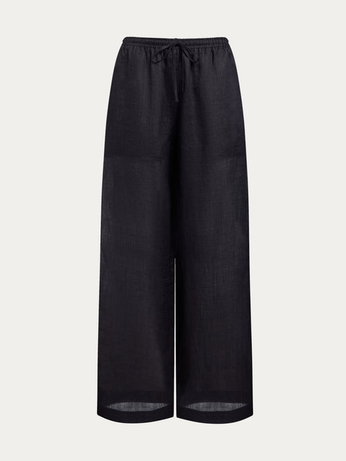 Ramie trousers