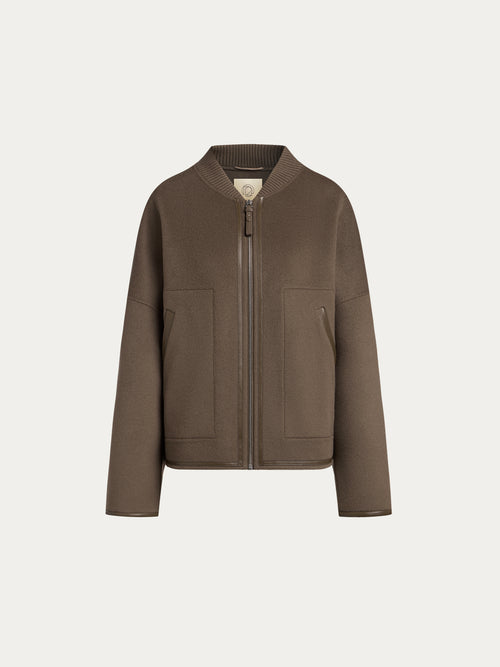 Merino zip jacket