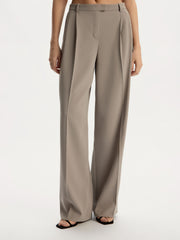 Crepe trousers