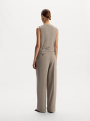 Crepe trousers