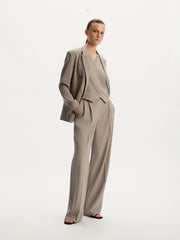 Crepe trousers