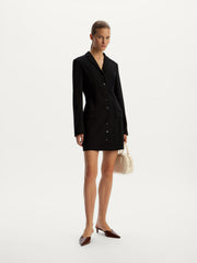 Fitted crepe blazer dress 12 STOREEZ Fitted crepe blazer dress 12 STOREEZ