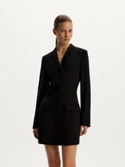 Fitted crepe blazer dress 12 STOREEZ Fitted crepe blazer dress 12 STOREEZ