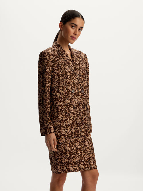 Silk blazer