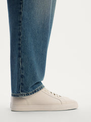 Leather sneakers
