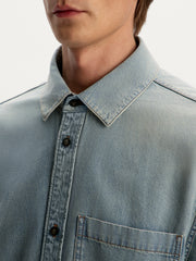 Lightweight denim shirt