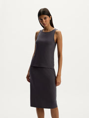 Modal-silk tank top