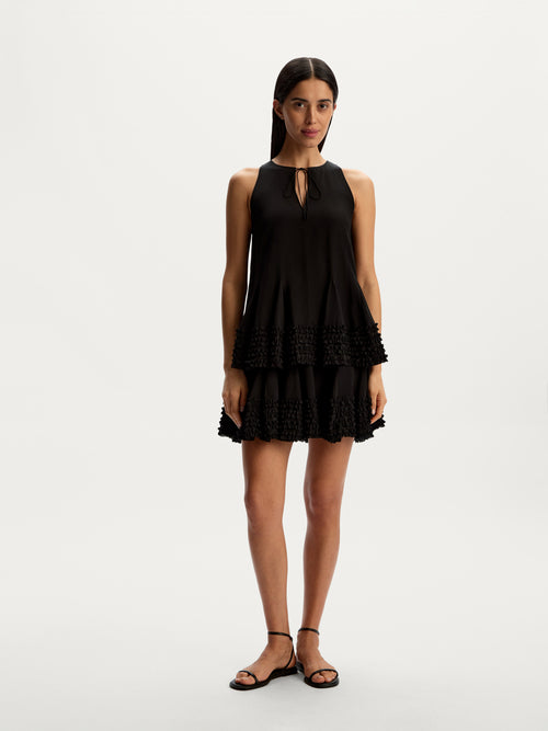 Silk chiffon top