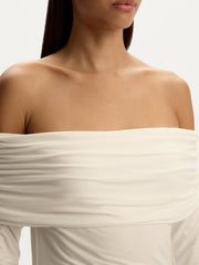 Off-shoulder dress