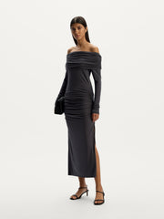 Off-shoulder dress