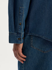 Lightweight denim shirt