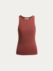 Garment-dyed tank top