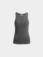 Garment-dyed tank top