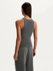 Garment-dyed tank top