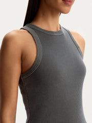 Garment-dyed tank top