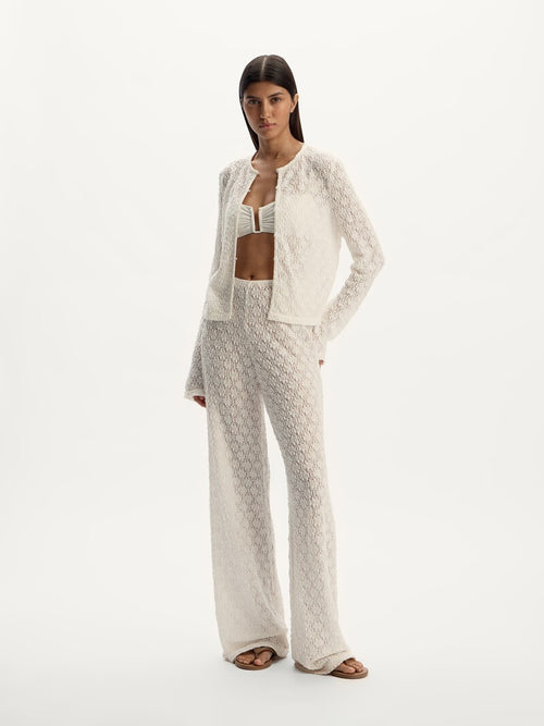 Lace trousers