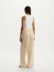 Cotton-blend trousers