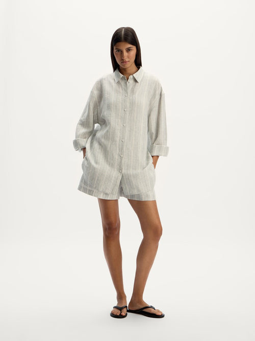 Linen shorts