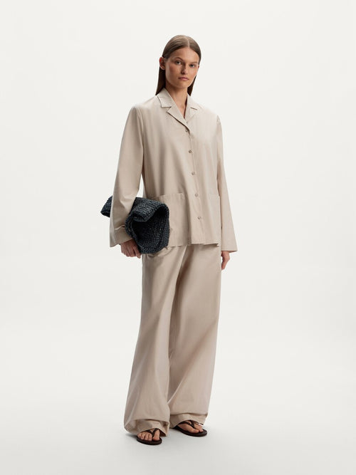 Pyjama-style shirt