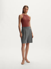 Garment-dyed tank top