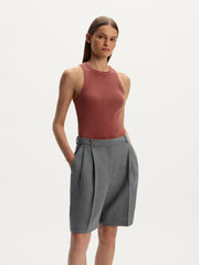 Garment-dyed tank top